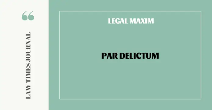 Par delictum