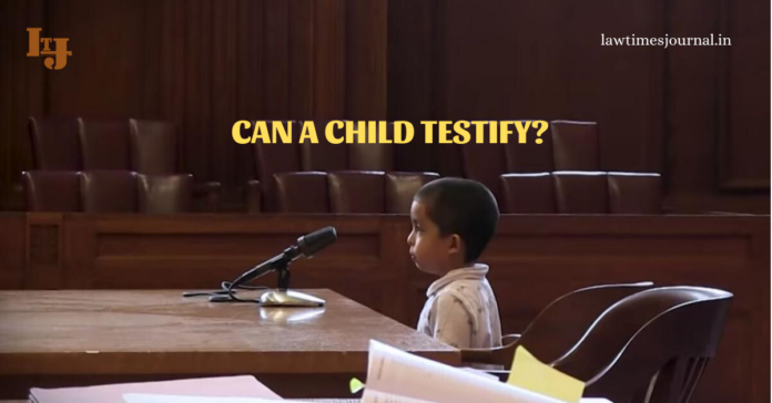 child’s testimony