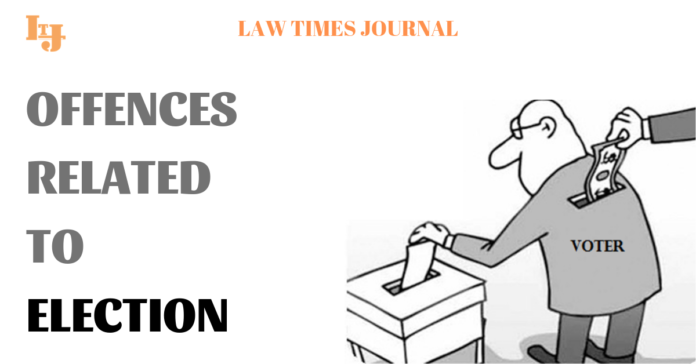 offences relating to election