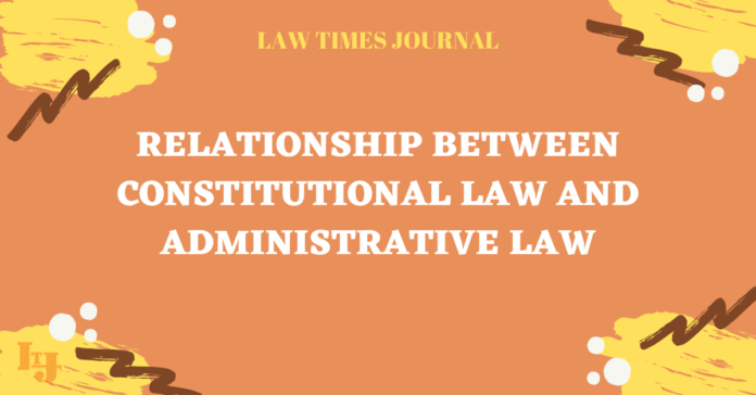 Constitutional law and administrative law