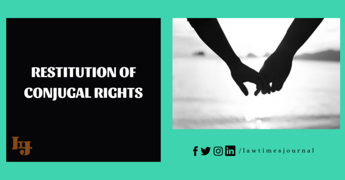 restitution of conjugal rights