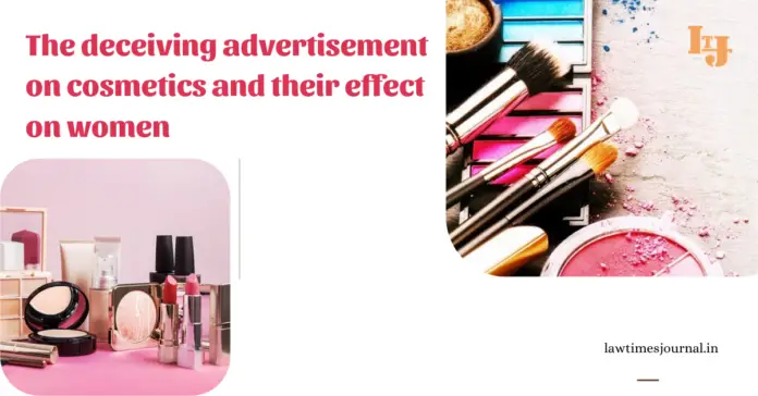 decieving advertismenet on cosmectics